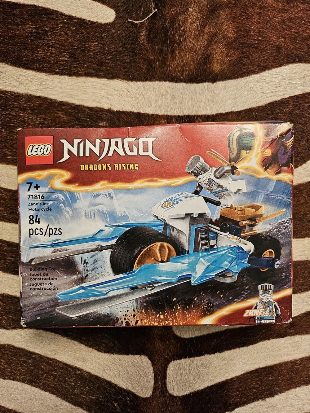 LEGO NINJAGO Zane’s Motorcycle Dragon’s Rising Set 71816 NEW IN BOX!